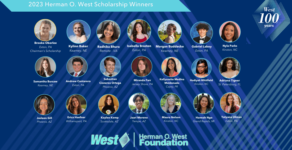 Winners of Herman O. West Foundation Scholarship Reflect on Students Receiving $20,000 for Higher Education