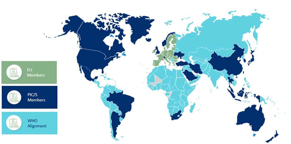 What countries are impacted by EU GMP Annex 1