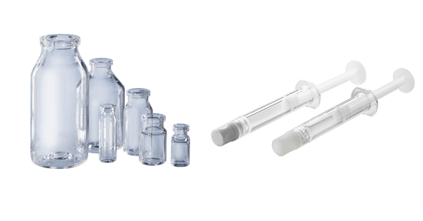 Daikyo Crystal Zenith Vials and Syringes