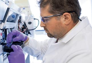 Scientist in a lab