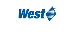 Blue West logo with Diamond